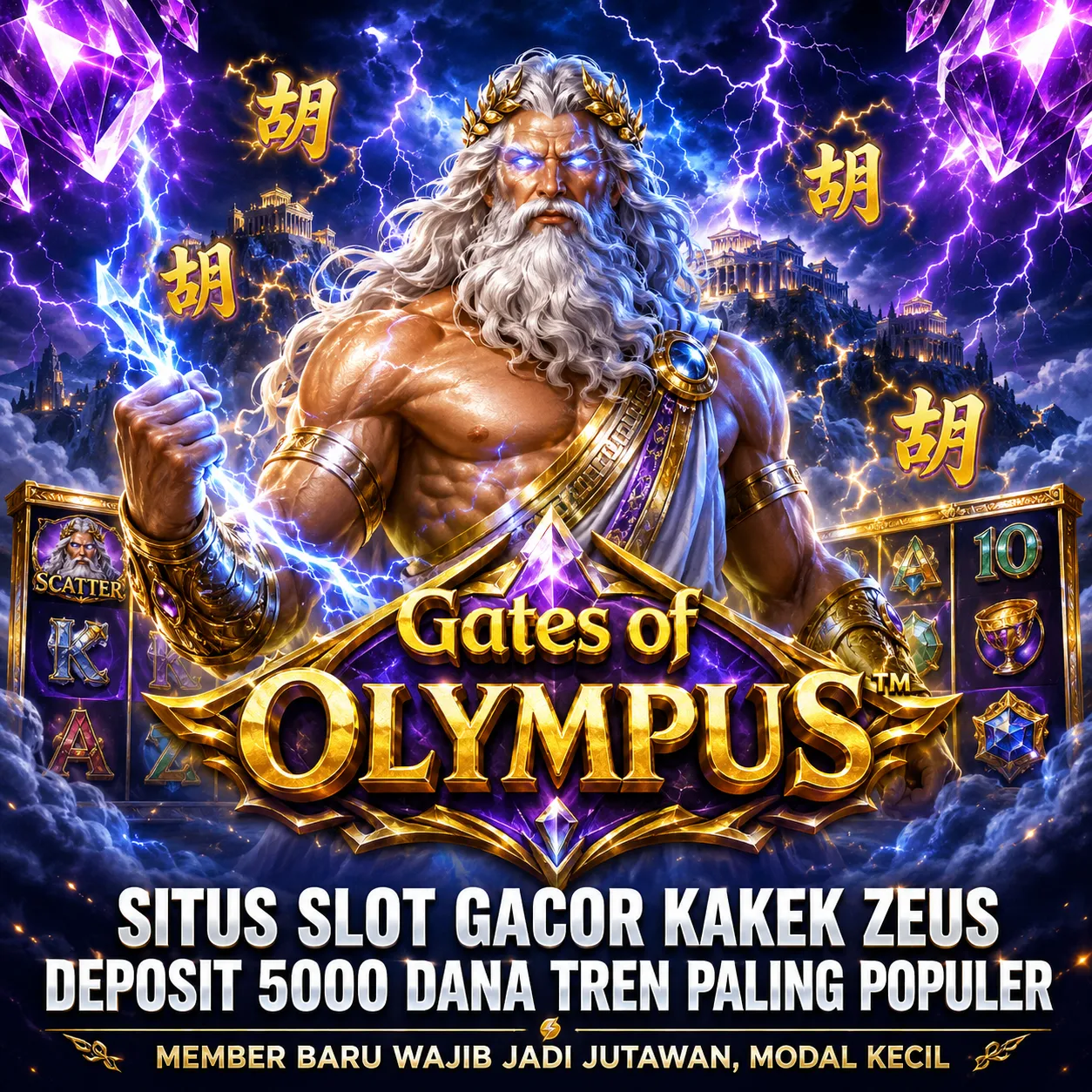 SLOT ZEUS : Situs Slot Gacor Kakek Zeus Deposit 5000 Dana Tren Paling Populer