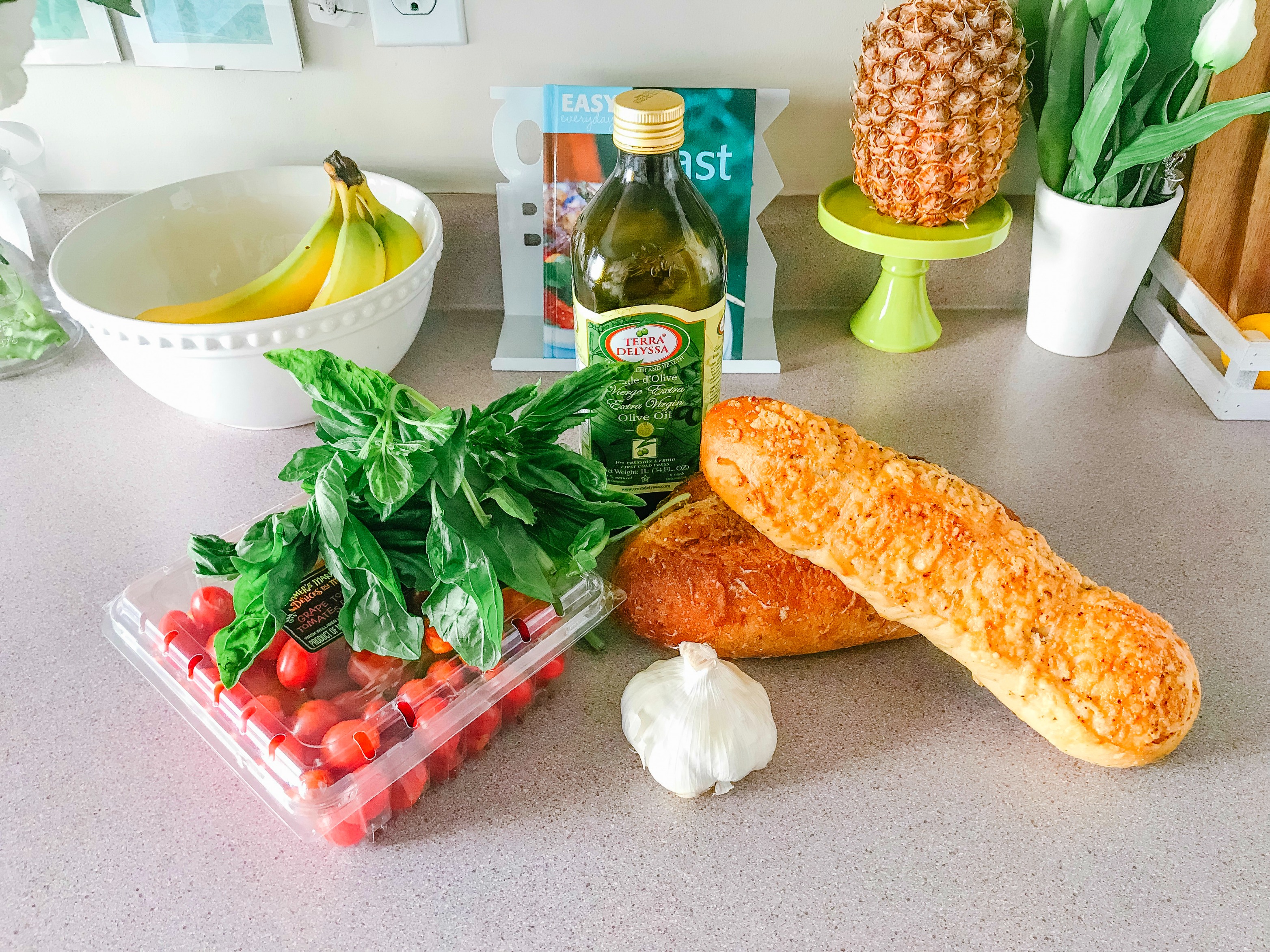 Jamie Krause, Bruschetta, Vegan, Recipes, Easy, Okanagan, Kelowna, B.C., Blogger, Healthy, Fast