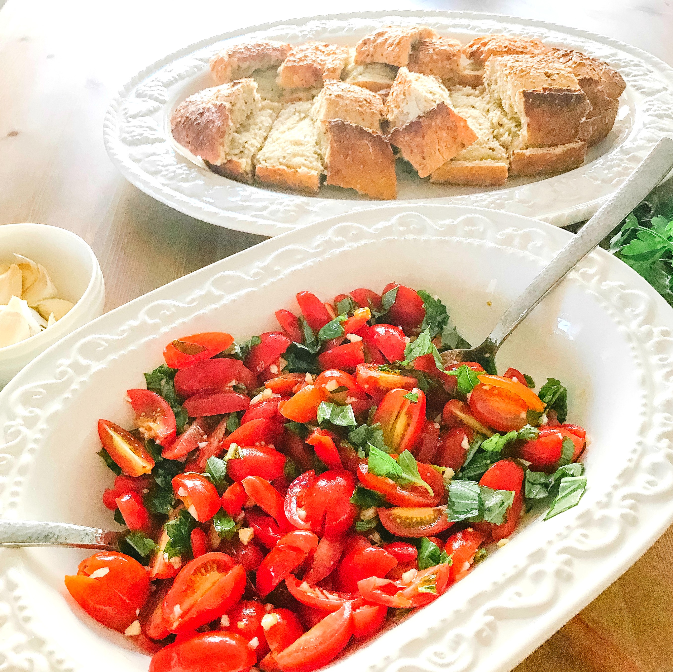 Jamie Krause, Bruschetta, Vegan, Recipes, Easy, Okanagan, Kelowna, B.C., Blogger, Healthy, Fast