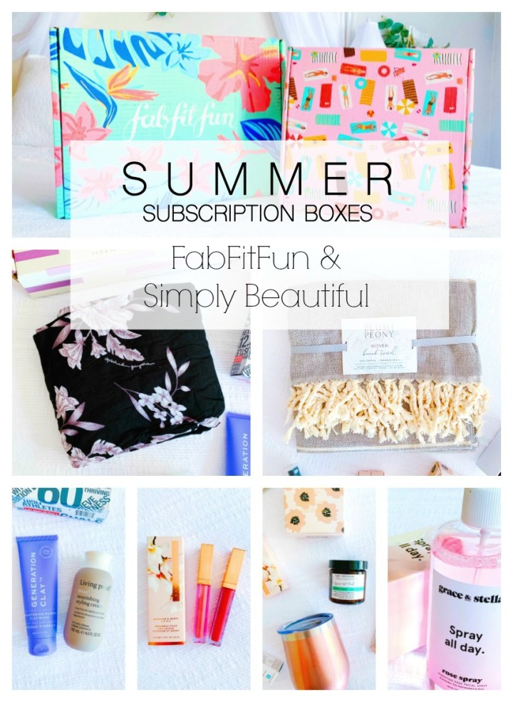2019 Summer Subscription&nbsp;Boxes