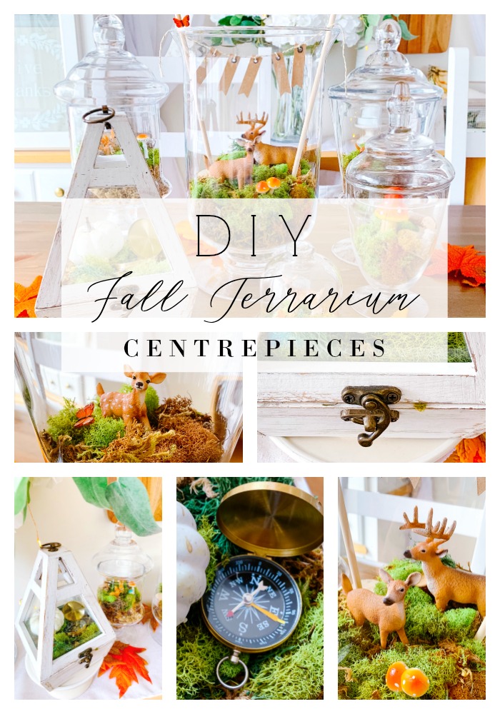 DIY FALL TERRARIUM&nbsp;CENTREPIECES