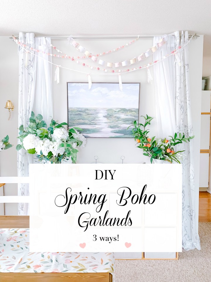 DIY SPRING BOHO&nbsp;GARLANDS