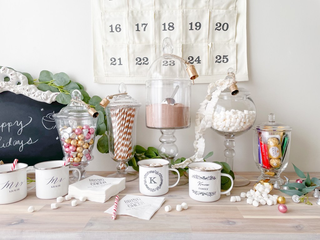 Hot Chocolate Bar Ideas Kids AND Adults Will Love! | Courtney Warren Home, image size:1024x768